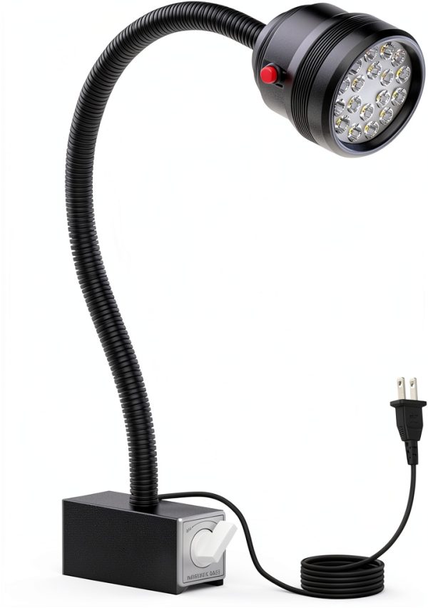 M2 Modern LED Machine Tool Lamp Iron Metal Plastic-0