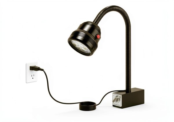 M2 Modern LED Machine Tool Lamp Iron Metal Plastic-5