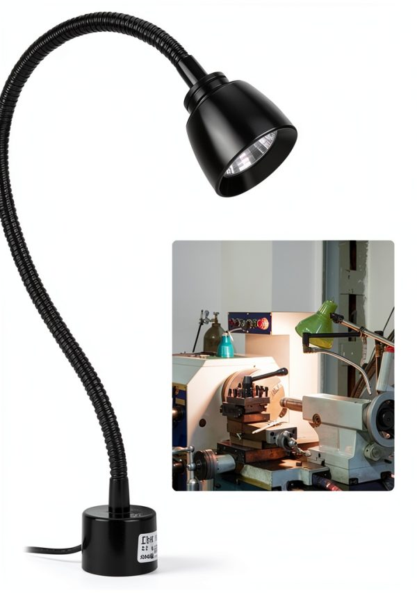 Estink LED Machine Tool Lamp Metal Flexible Magnetic Base-5