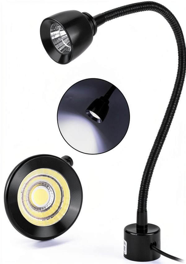 Estink LED Machine Tool Lamp Metal Flexible Magnetic Base-7