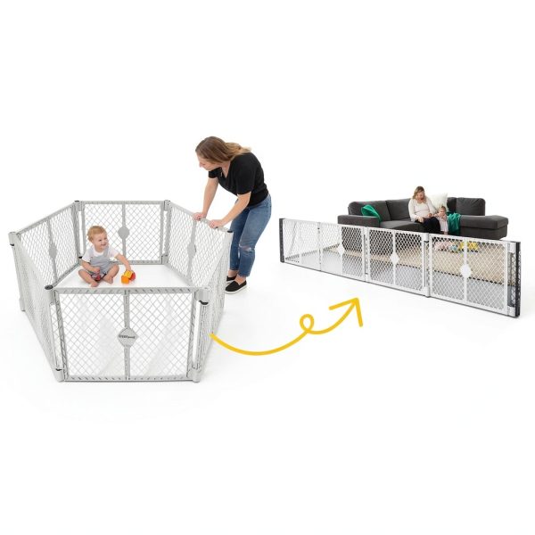 Regalo Baby Playpen Expandable Gate Plastic Indoor Outdoor-1