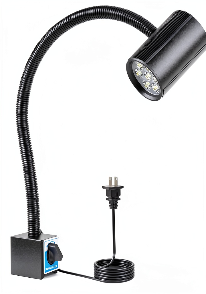 Pavo Y2-14W monitor arm extended over a cluttered desk