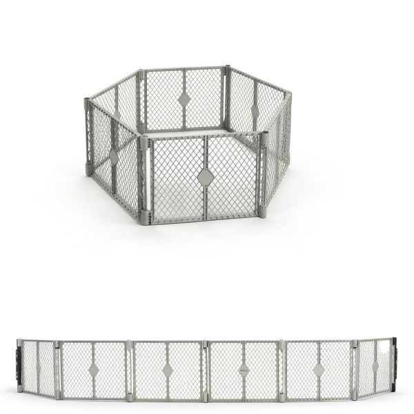 Regalo Baby Playpen Expandable Gate Plastic Indoor Outdoor-8