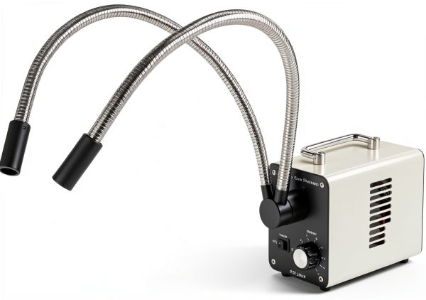 OMAX LED Machine Lamp 30W Dual Fiber Pipes Industrial-0