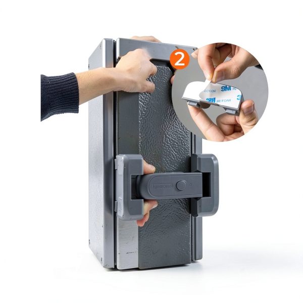 Pavo Fridge Lock Child Safety Automatic Self Locking ABS-4