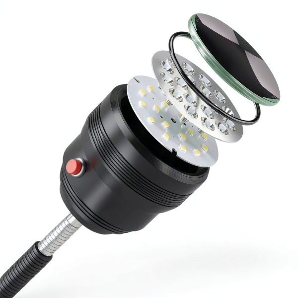 M2 Modern LED Machine Tool Lamp Iron Metal Plastic-4