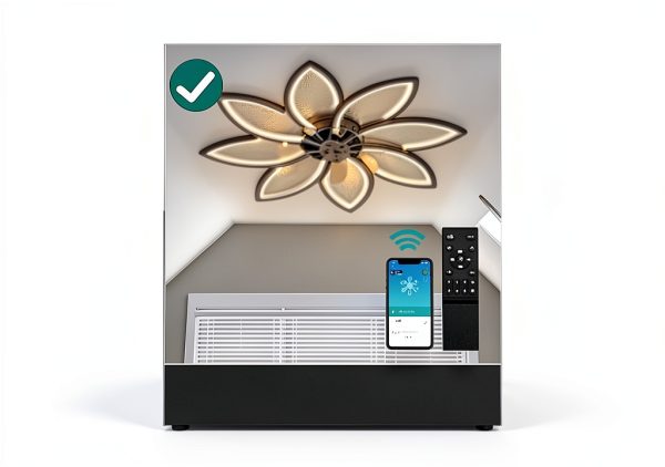 LPINMEIJU Ceiling Fan Remote Control Easy Pairing Compatible-2