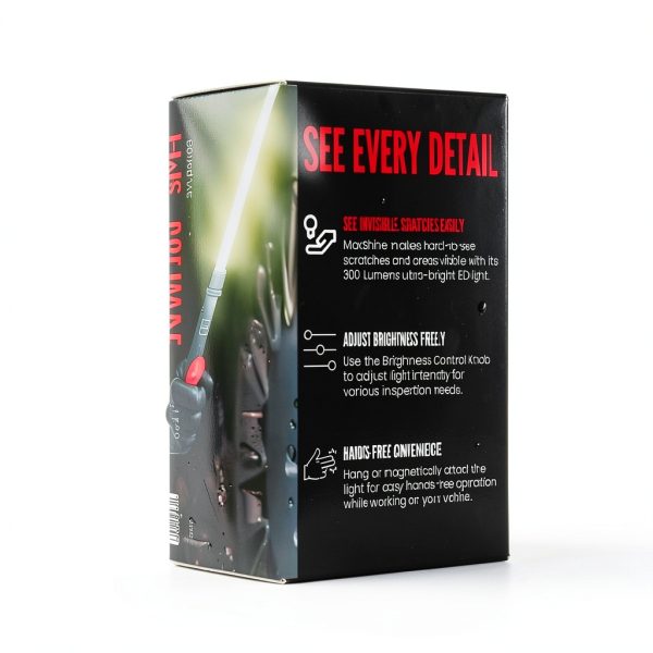 MaxShine Swirl Finder Light LED Rechargeable Detailing Tool-6