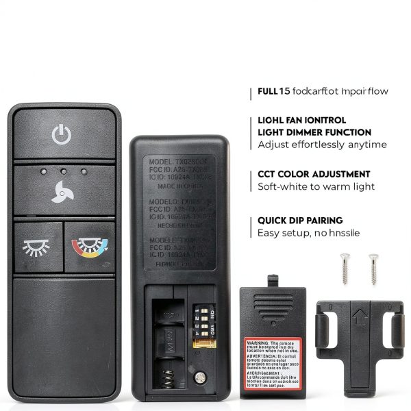 Comfort Direct Ceiling Fan Remote Control Light Dimmer-5