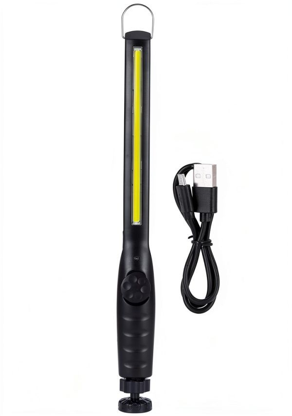 WALFRONT COB Work Light Magnetic Hook 3000mAh Battery-4