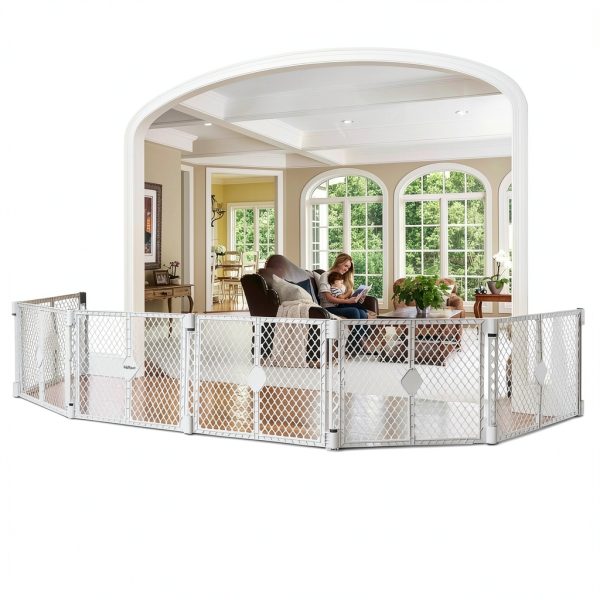 Regalo Baby Playpen Expandable Gate Plastic Indoor Outdoor-0