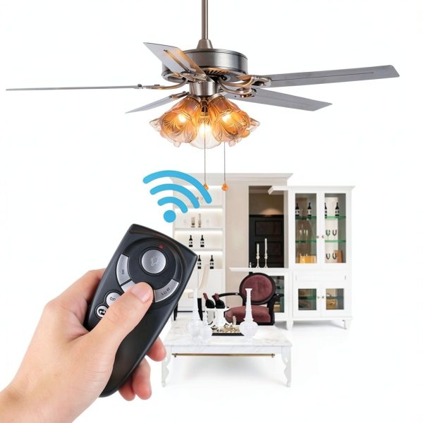 Ceiling Fan Remote Eogifee UC7083T Black Universal-5