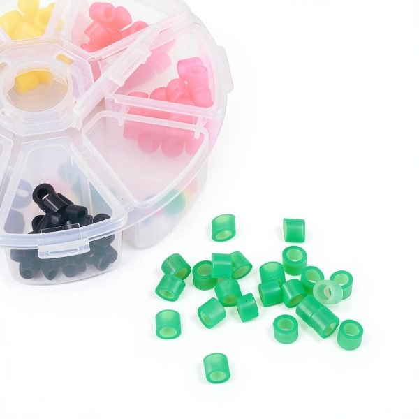 160PCS Dental Code Rings, Silicone Instrument Code Circle Autoclavable Orthodontic Color Code Ring (Multicolor)-3