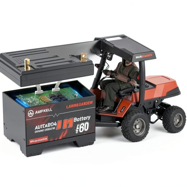 Group U1 Lithium LiFePO4 Lawn Mower Battery AMPXELL 480CCA 12V 16Ah-2