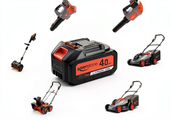 Keenstone 20V 4.0AH Lithium-Ion Battery Pack - Capacity for Lawn Mower-2