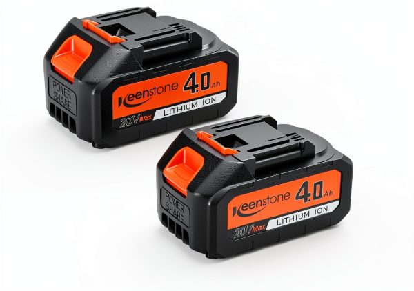 Keenstone 20V 4.0AH Lithium Battery Pack for Lawn Mower & Leaf Blower-0