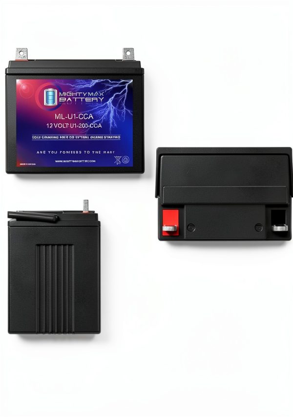 Mighty Max Battery ML-U1 200CCA for Toro Cutter SS4225 Lawn Mower-1