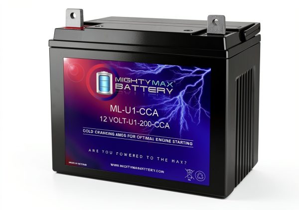 Mighty Max Battery ML-U1 200CCA for Toro Cutter SS4225 Lawn Mower-0