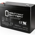Mighty Max Battery 6V 12AH F2 SLA Replacement for Zareba ESP10M-0